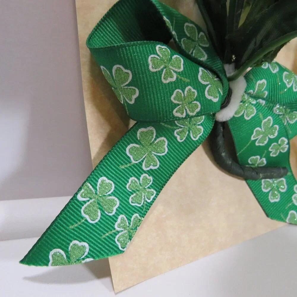 (2) Green Carnation boutonnieres faux flowers